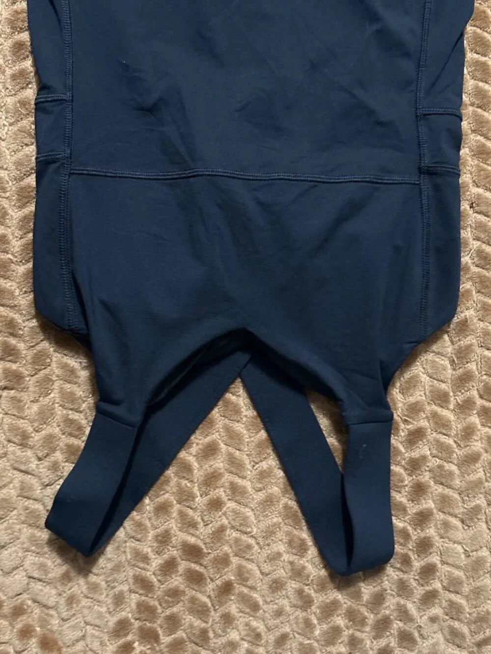 Like New Lululemon Push Your Limits Tank Top Black Built-In Shelf Bra 8